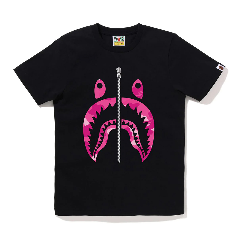베이프 우먼즈 반팔티 COLOR CAMO SHARK TEE 1L80-210-062 - 상세 이미지 2