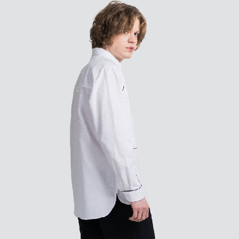 커스텀어스 남성 입체포켓 자켓 & 샴브레이 셔츠 & 배색 밴딩팬츠 3종 세트 CXS26SW3S017 이미지 7