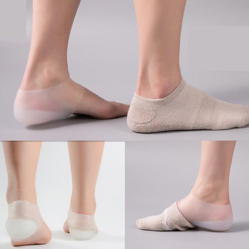 외출 모임 티안나는 실리콘 4cm 키높이 삭스 깔창 - 메인 이미지