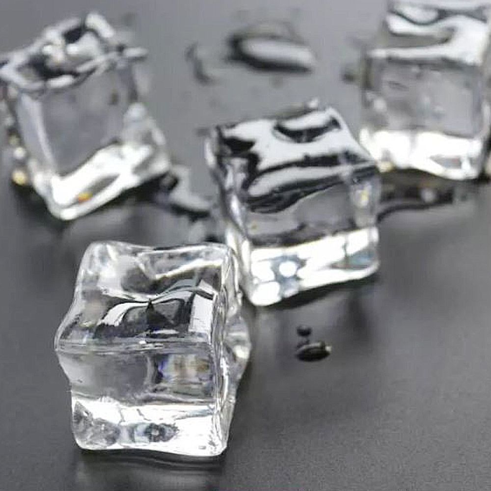 진짜 같은 가짜 얼음 아크릴 인조 모형 대형 각얼음 30mm대형(25P) - 메인 이미지