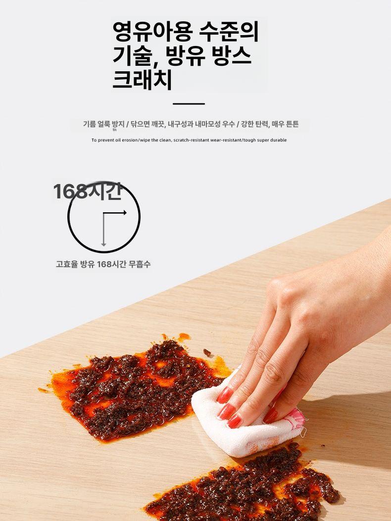 원형 테이블보 투명 아크릴 탁자보 꽃무늬 대형 덮개 모유급 항균 매트 2.0 두께 1mm 원형 지름 160cm 표준 - 상세 이미지 2
