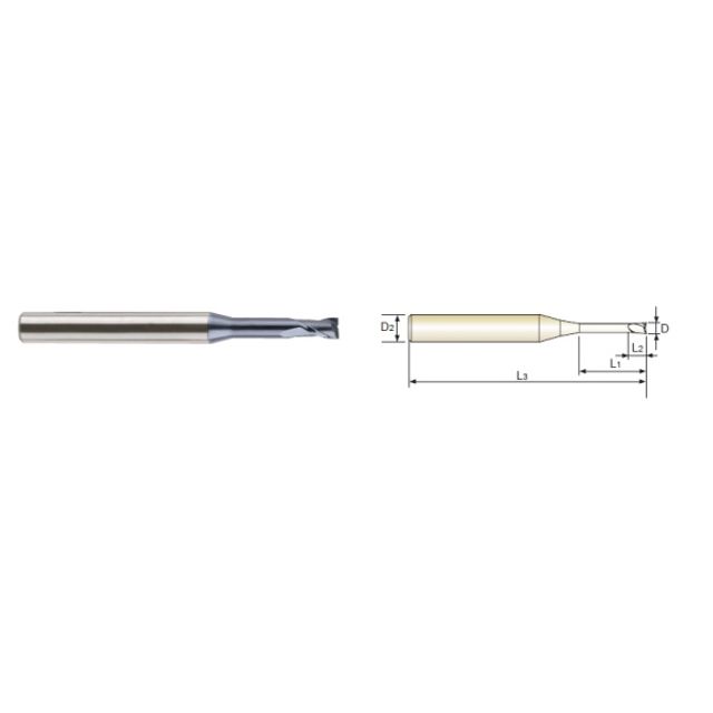 4G MILLS 리브엔드밀 2F D3X6X4.5(35)X70 (SEM84503035) 4SRIE2-030-35 - 상품 이미지