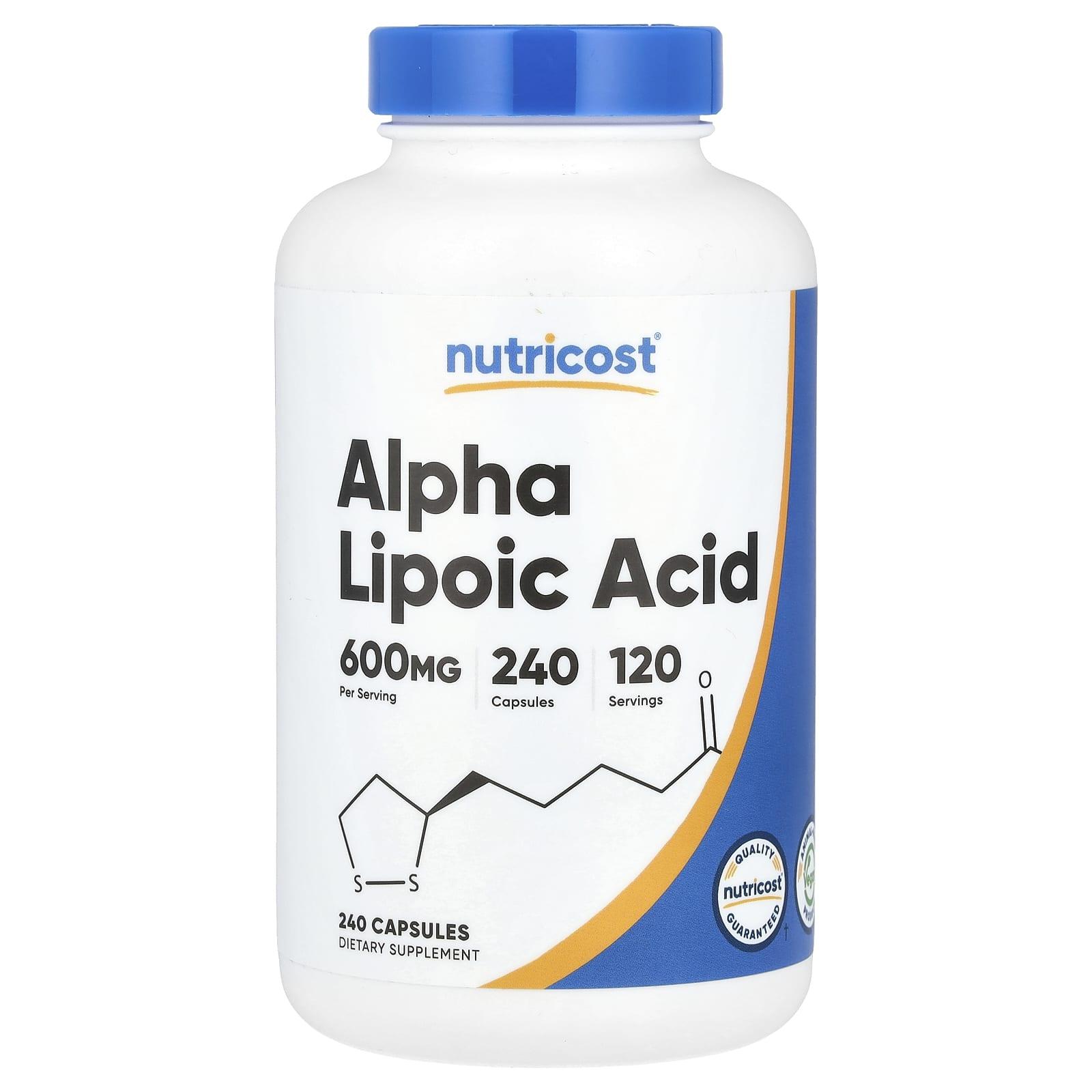 뉴트리코스트 알파리포산 600mg ALA 240정 (2개) - 상세 이미지 2