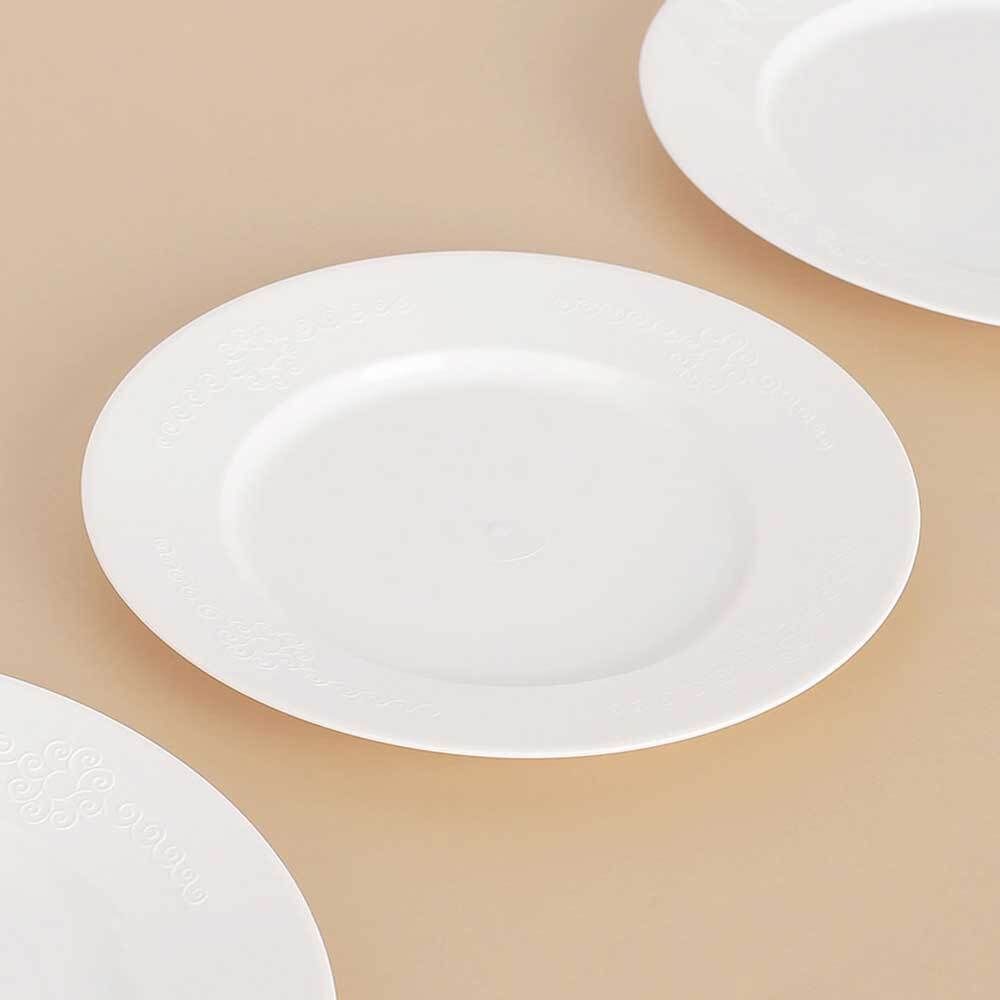 다회용품 다회용 접시 안주 위생접시 10개입 20cm - 메인 이미지