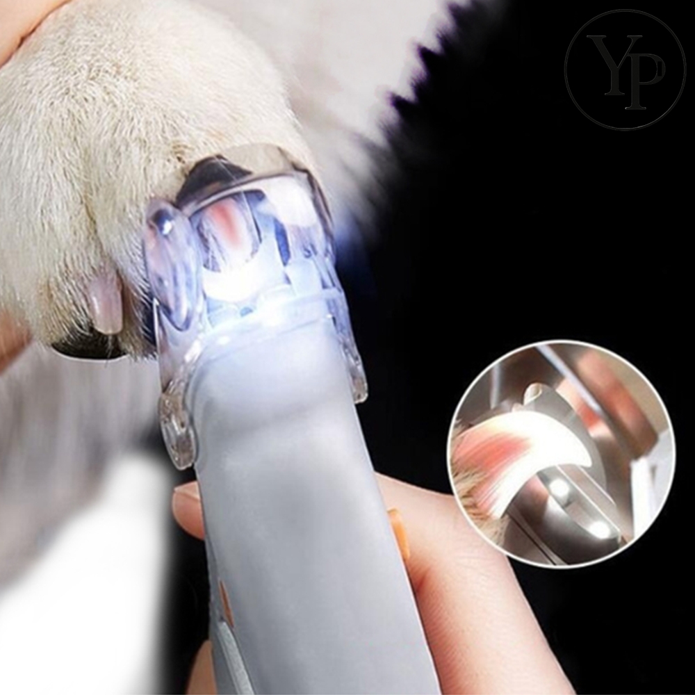 LED 고양이 강아지 손톱 발톱 깎이 혈관 돋보기 반려동물 안전 기본관리 - 상품 이미지