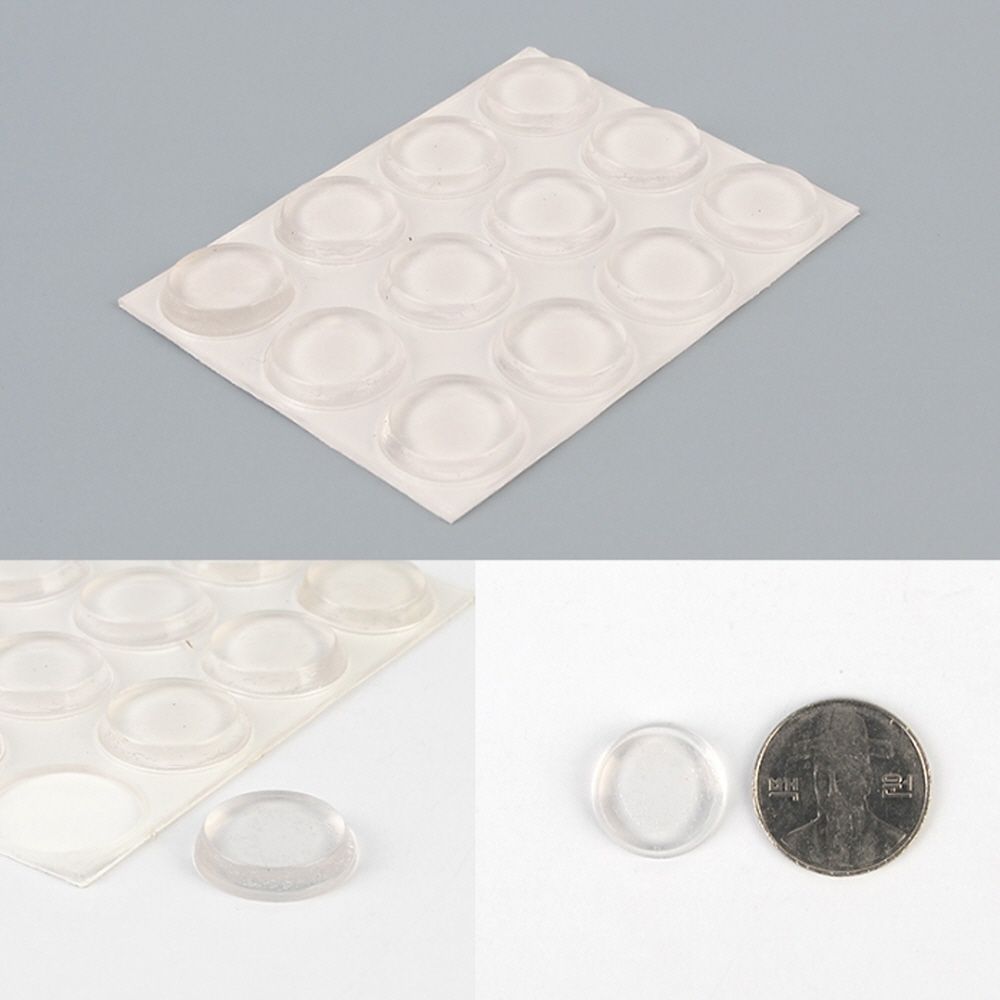책상 유리 바닥 미끄럼방지 논슬립 도트 18mm 1p - 메인 이미지