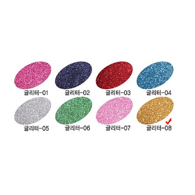 대원 글리터 접착08 23x31cm 골드 1장 - 메인 이미지