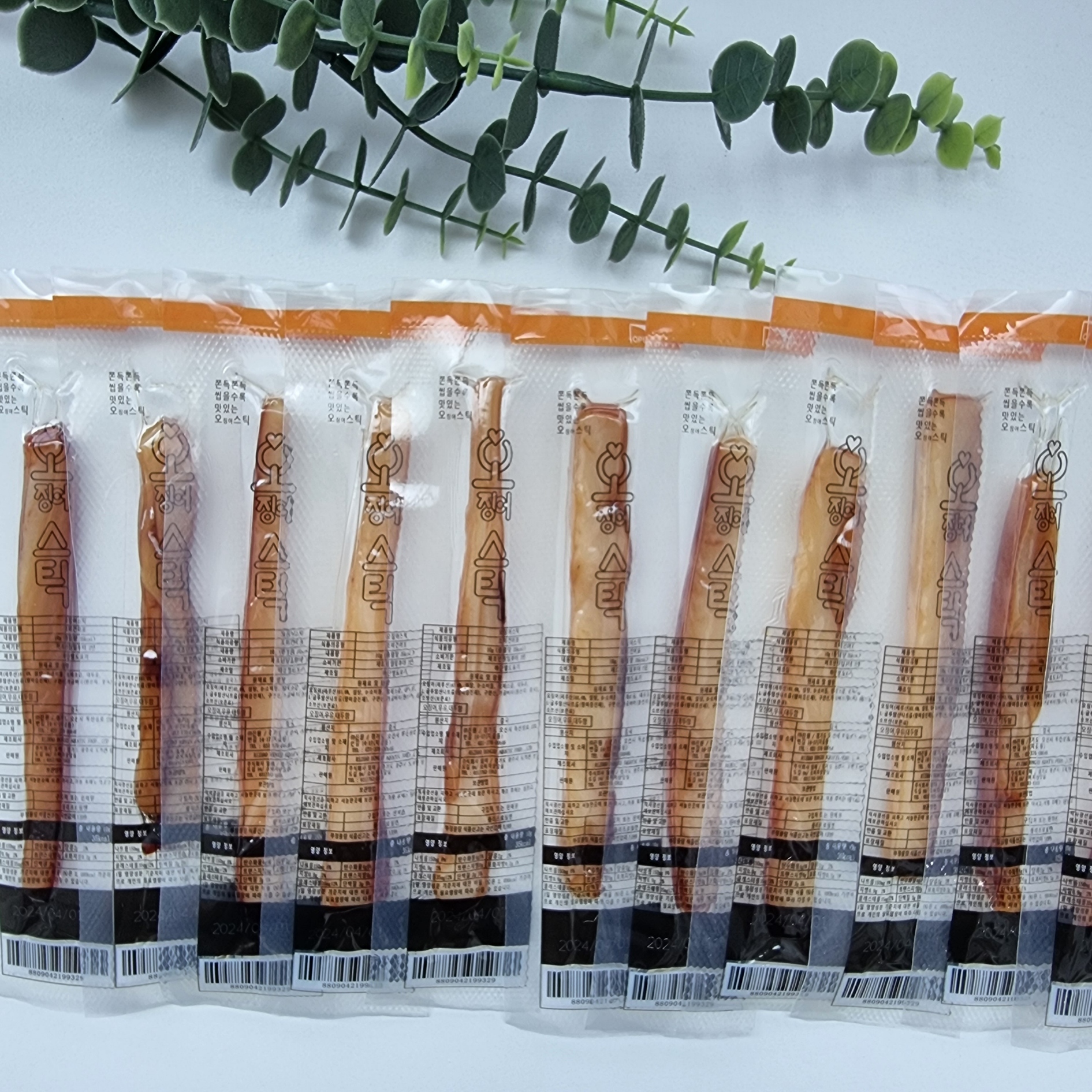 새벽배송 버터맛페스츄리오징어스틱 20개 맥주안주 오스틱 - 상품 이미지