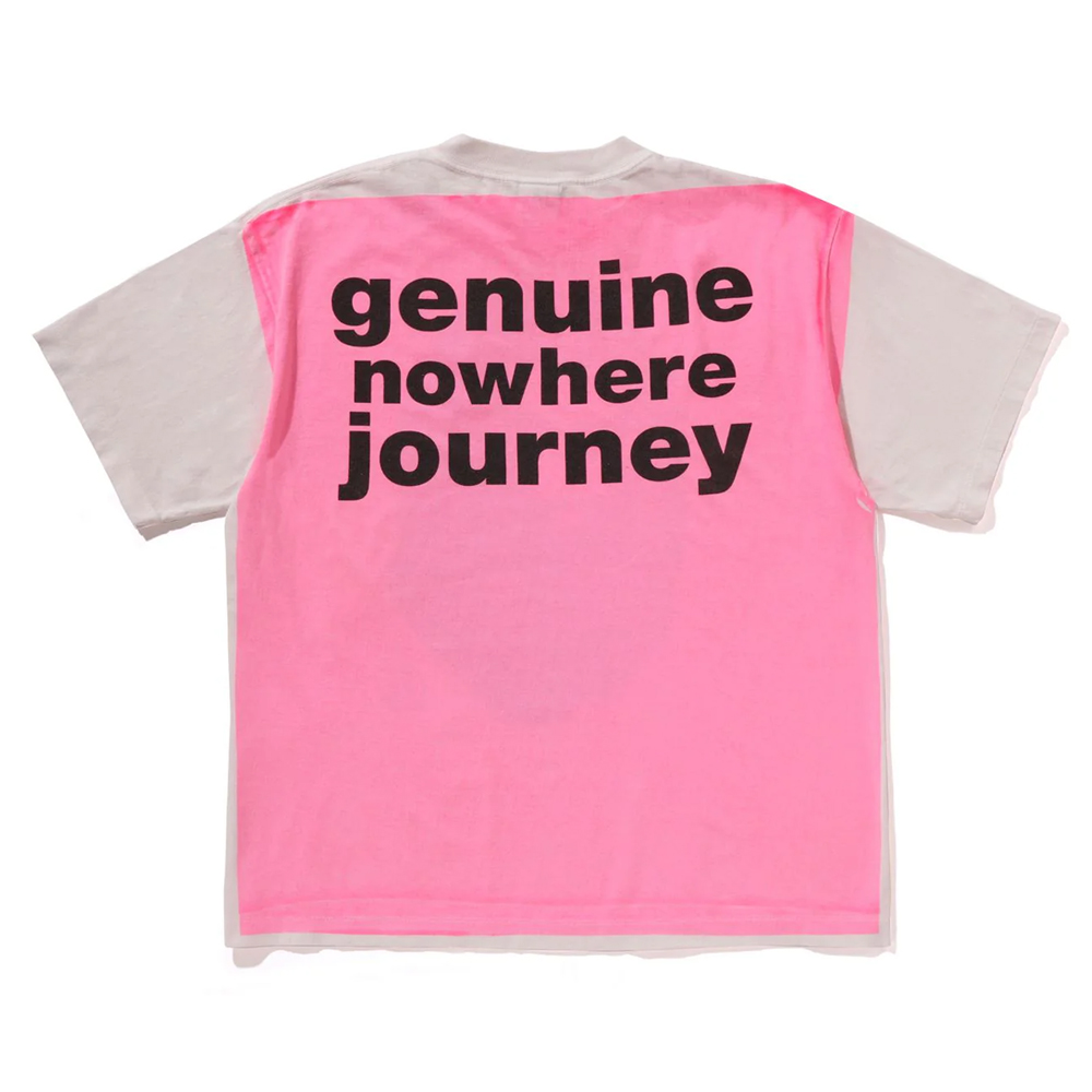 베이프 X SAINT MXXXXXX 반팔티 MAD FACE HANDPRINTING TEE 1L73-109-908 - 상세 이미지 2