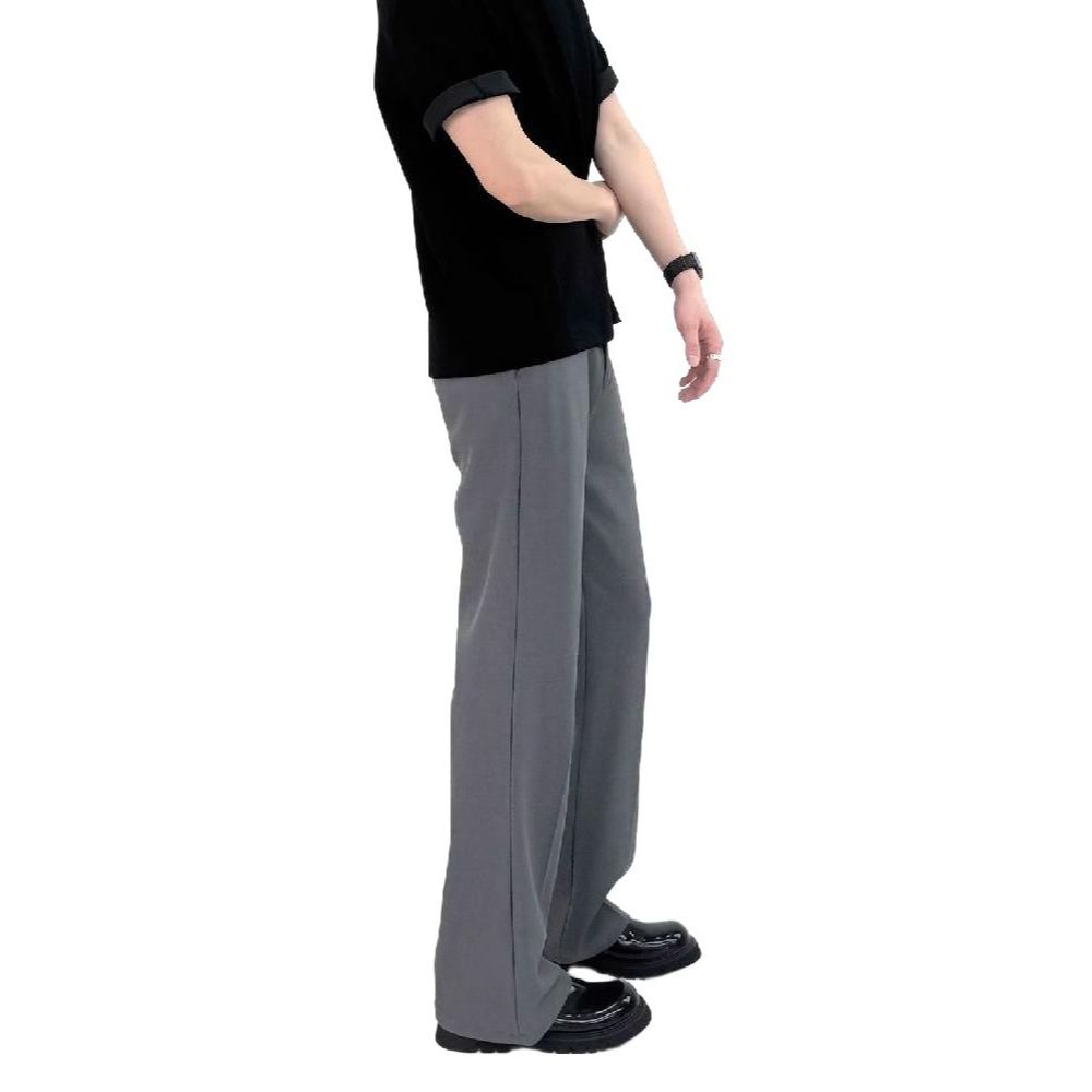 남성 바지 슬렉스 깔끔한 핏 클린 직통 부츠컷 아메리칸 - 상품 이미지