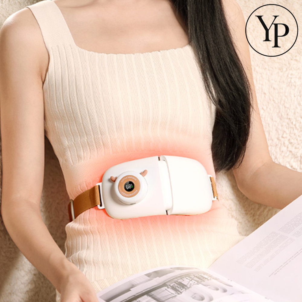 배 온열 복부 찜질기 진동 마사지기 벨트 복대 생리통 여자친구 선물 휴대용 허리 온열기