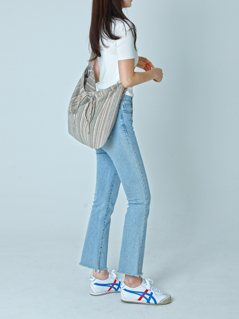 [ATIL STUDIO] 가벼운 데일리 크로스 숄더 에코백 _ [보헤미안] - 상세 이미지 5