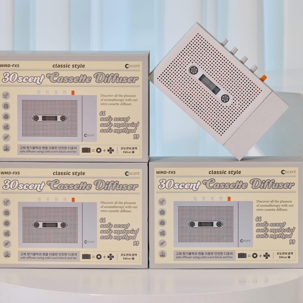 30센트 카세트 전자 디퓨저 파인포레스트 집들이 선물 실내 방향제