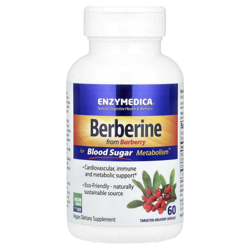 Enzymedica 베르베린 매자나무 Berberine 60정 - 상세 이미지 3