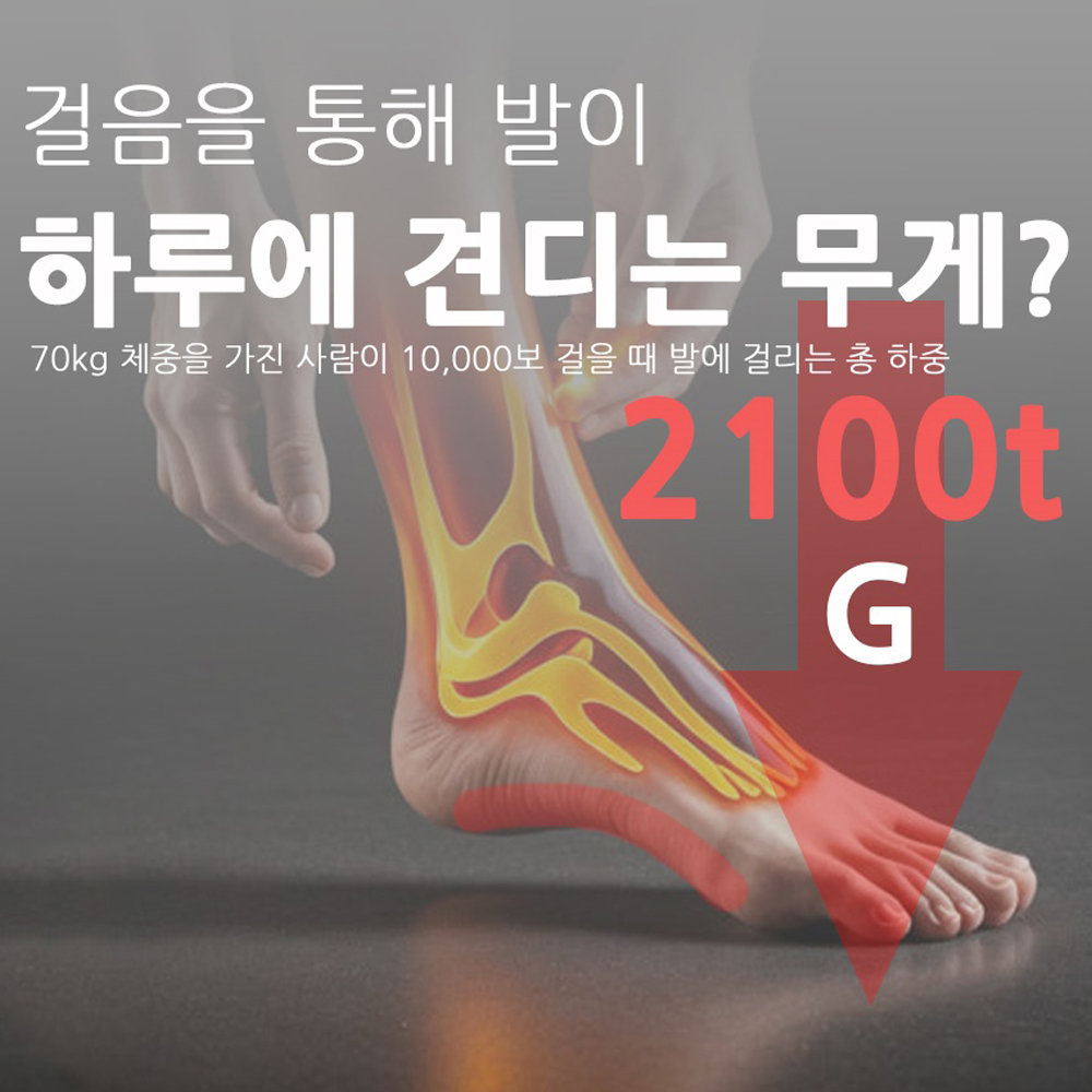 아치깔창 오다리 평발 지압 군화 인솔 발아치 기능성 아치형 3개 세트 - 상세 이미지 4