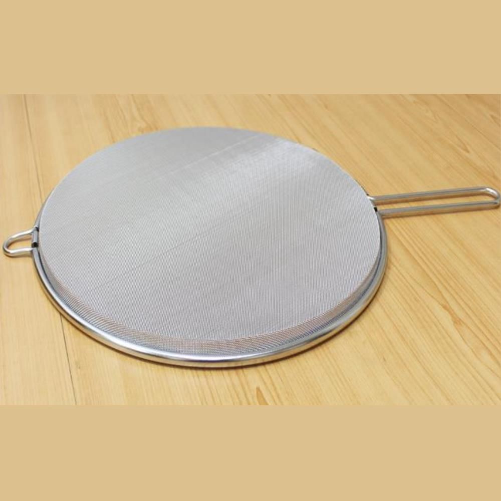 프라이팬덮개 밀폐용기뚜껑 285mm 스텐 과자덮개 그릇 - 상품 이미지