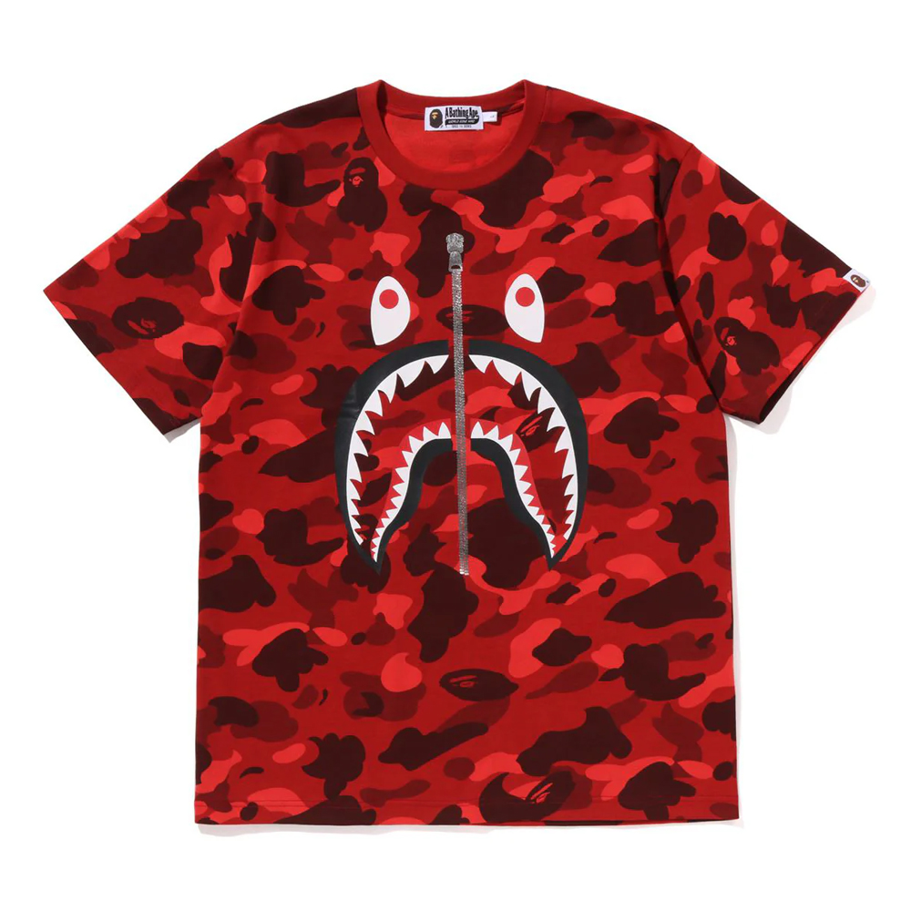 베이프 반팔티 COLOR CAMO SHARK TEE 1L80-109-017 - 상세 이미지 3