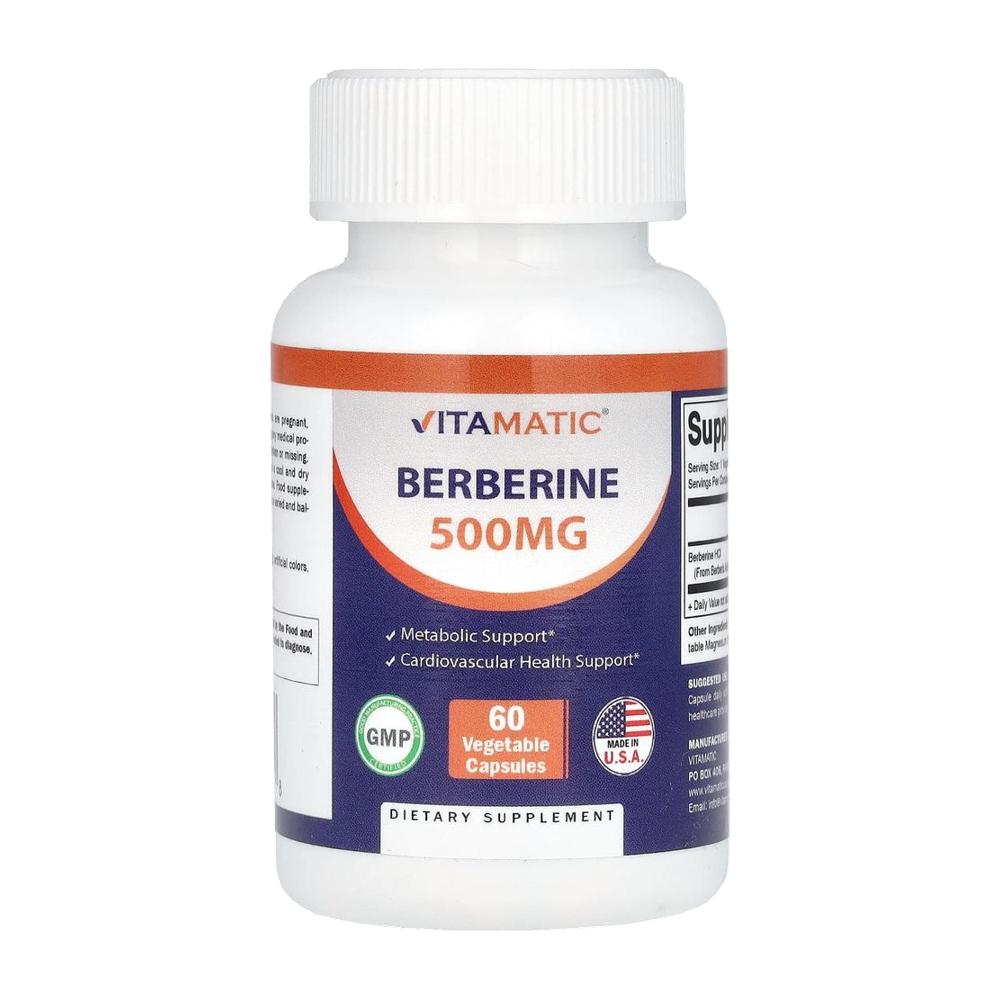 비타메틱 베르베린 500mg Berberine 60정 - 상품 이미지
