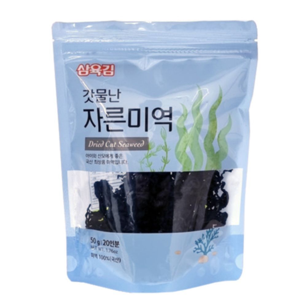 삼육 갓물난 자른미역 50g - 상품 이미지