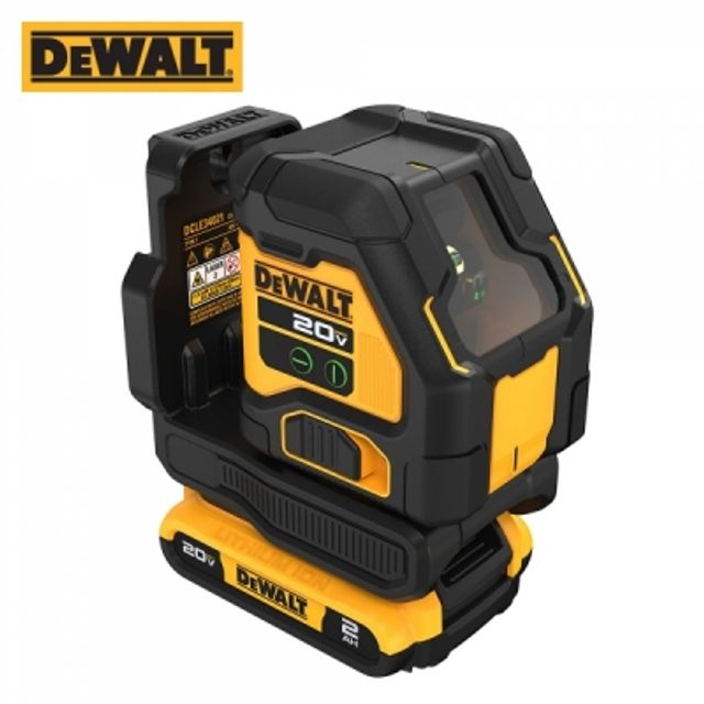 디월트 20V MAX 크로스라인 그린 레벨기 세트(2.0Ah) DCLE34021D1-KR - 메인 이미지
