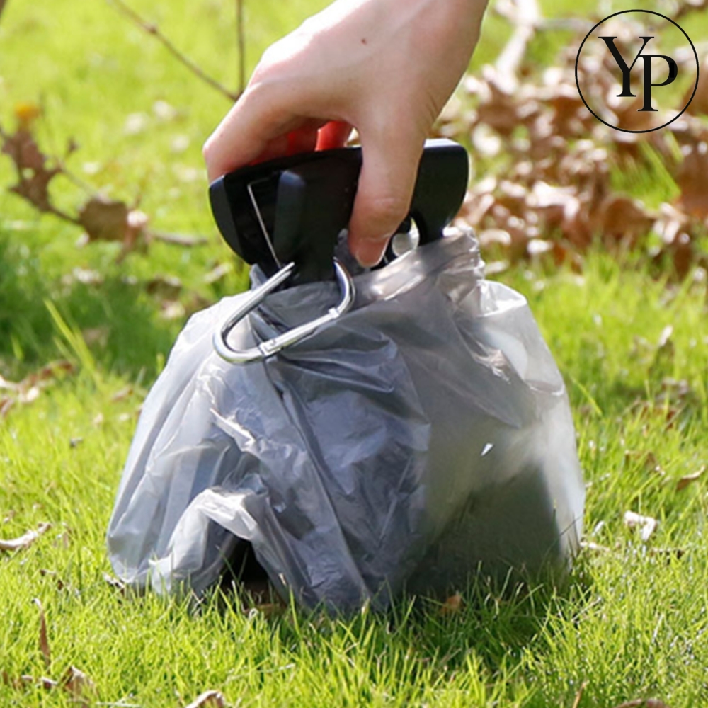 강아지 배변 집게 주머니 집개 산책 애견 반려견 S L 사이즈 똥 봉투 세트