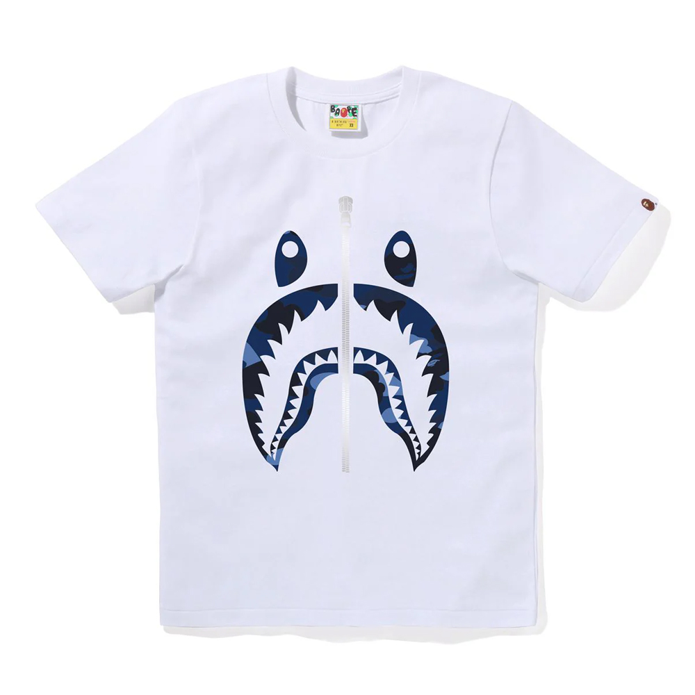 베이프 우먼즈 반팔티 COLOR CAMO SHARK TEE 1L80-210-062 - 상세 이미지 3