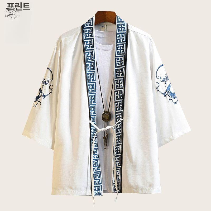 빅사이즈 주방옷 반팔 일식쉐프복 쉐프복 일식 의류 2206 블랙 4XL - 상세 이미지 4