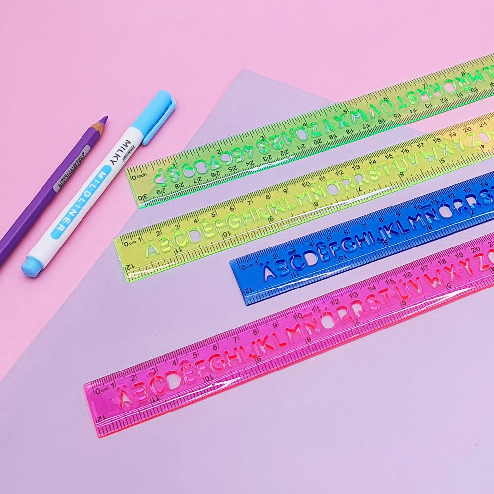 30cm 자 4P 세트 - 상품 이미지