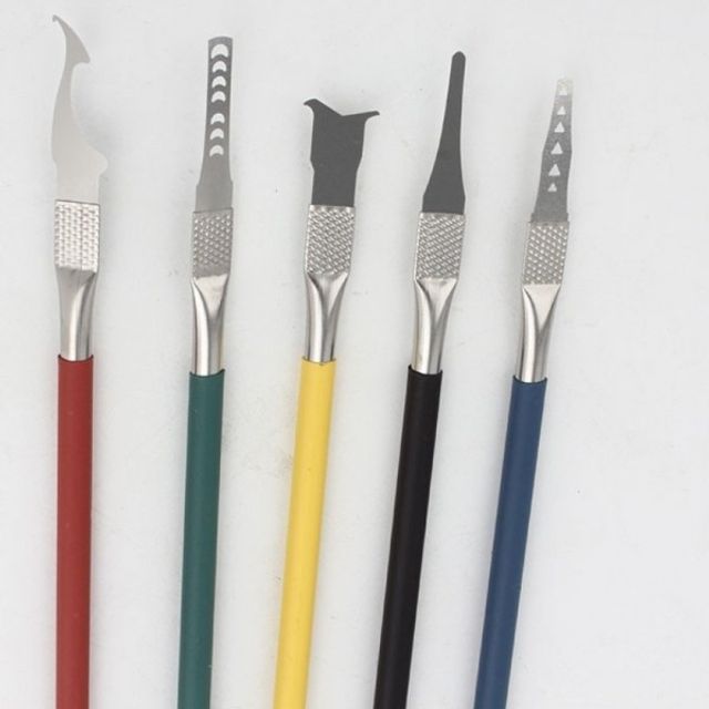 섬세한작업 반도체 휴대폰수리 양방향 10종류 5PCS 수 - 메인 이미지