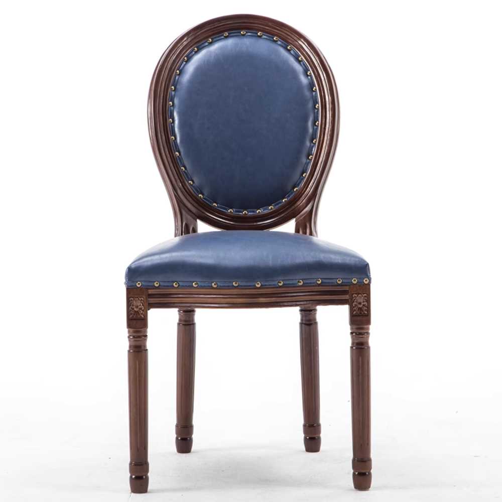 엔틱 의자 식탁 원목 레스토랑 카페 등받이 체어 가구 - 상세 이미지 5