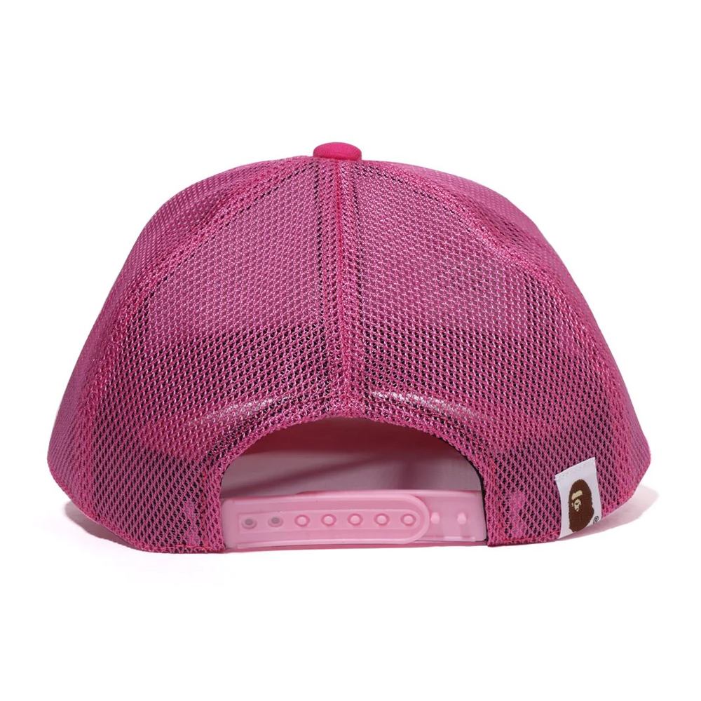 베이프 우먼즈 모자 COLOR CAMO CRYSTAL BATHING APE LOGO MESH CAP 1L80-280-003 - 상세 이미지 4