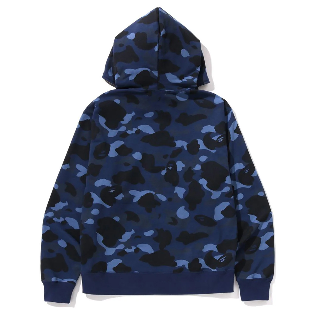 베이프 후드집업 ONE POINT COLOR CAMO CROPPED FULL ZIP HOODIE 1L80-115-303 - 상세 이미지 4