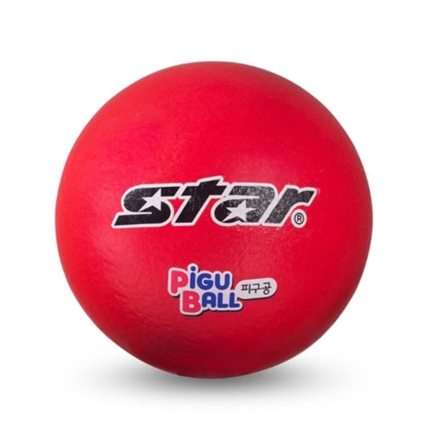 스타 레크레이션 피구공 4호 CB854-04 빨강 (1개) - 상품 이미지