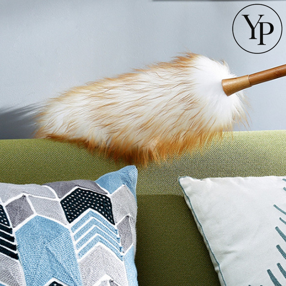 극세사 양모 먼지 털이 길이 패브릭 먼지떨이개 가정용 사무실 거실 천장 틈새 구석 청소