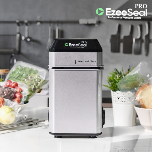 이지씰프로 세로 진공포장기 음식 가정용 압축기 밀봉 2중실링