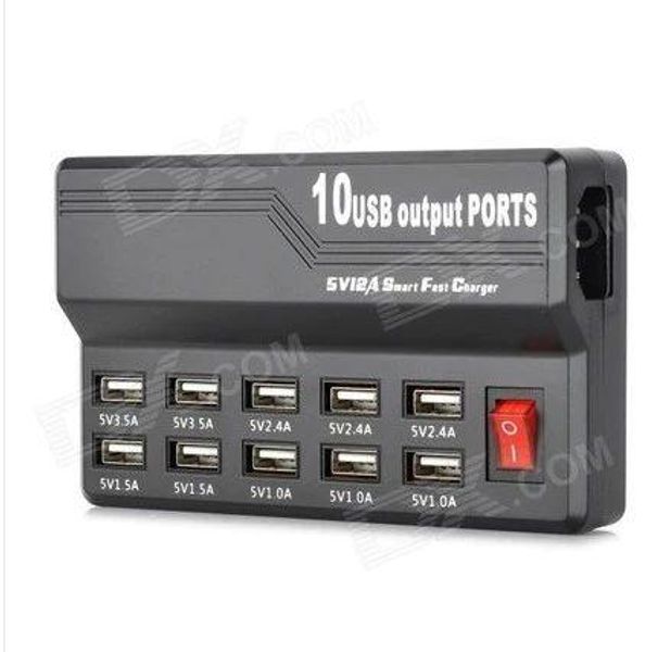 USB 충전기 허브 분배기 노트북 확장 충전 전원 WLX 20구 방열구 20A 1m - 상세 이미지 4