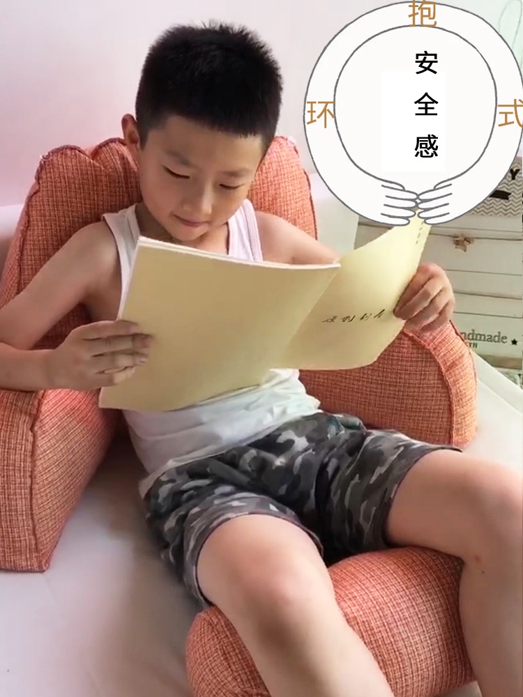 등받이 쿠션 침대쿠션 삼각 쇼파 대형 허리받침 교정 독서 사무실 - 상세 이미지 2