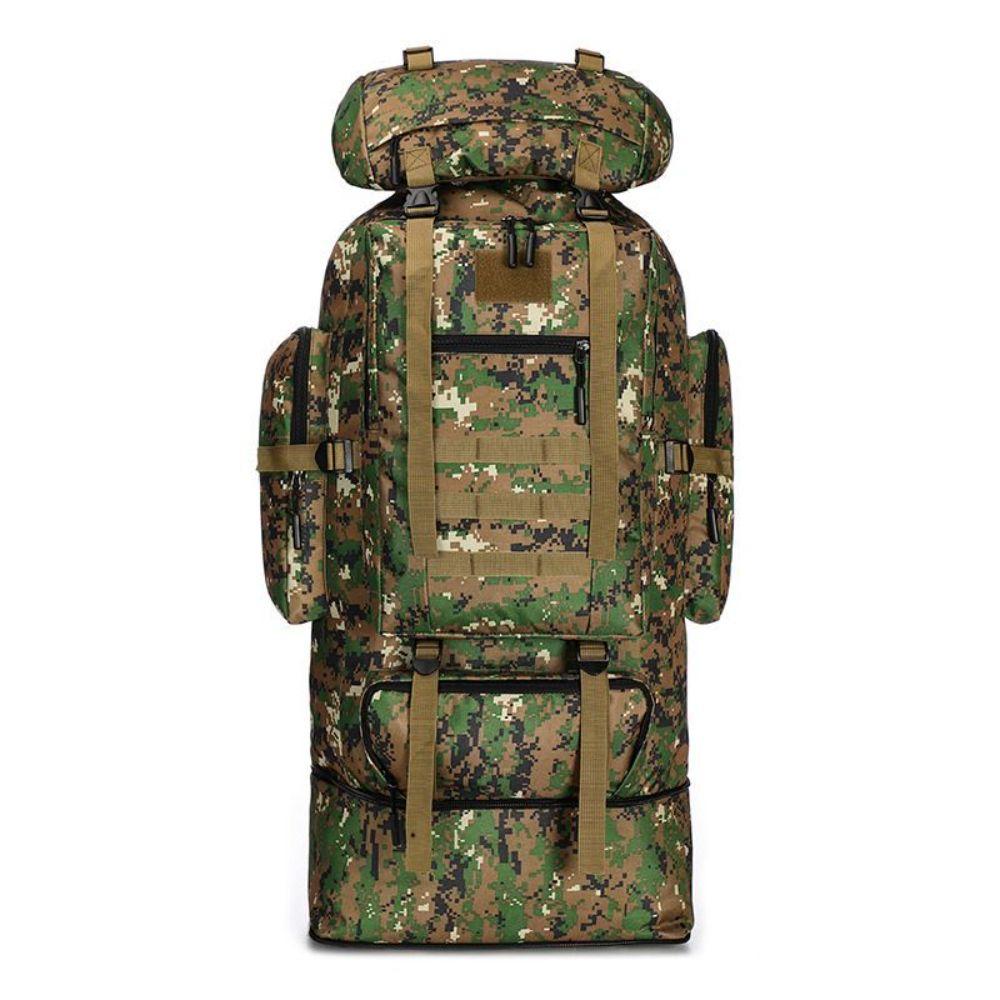 이삿짐 가방 대형 등산 군장 이불 배낭 대용량 백팩 백패킹 트래킹 카모플라쥬-80L - 상품 이미지