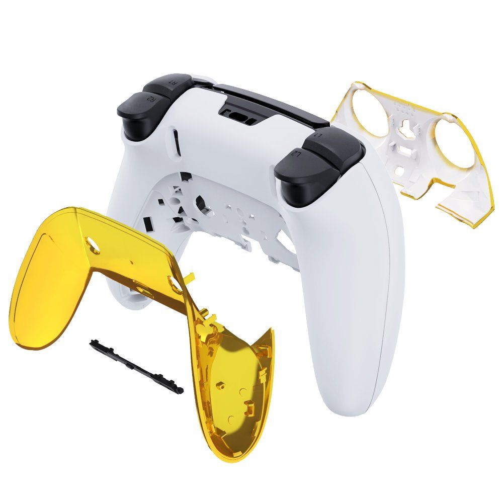 eXtremeRate PS5 듀얼센스 엣지 커버 후면 그립 교체 키트 DIY 커스텀 장식 스트립 (설치 도구 포함) - 상세 이미지 4