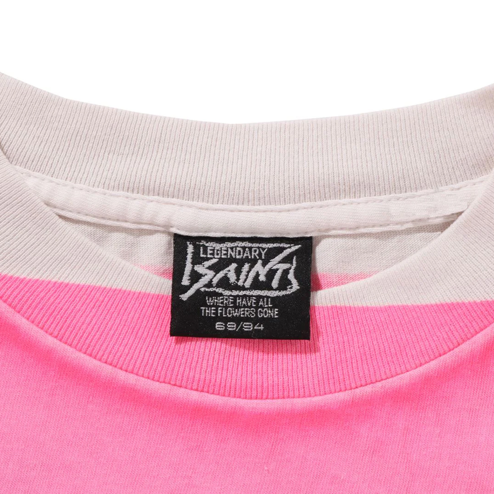 베이프 X SAINT MXXXXXX 반팔티 MAD FACE HANDPRINTING TEE 1L73-109-908 - 상세 이미지 5