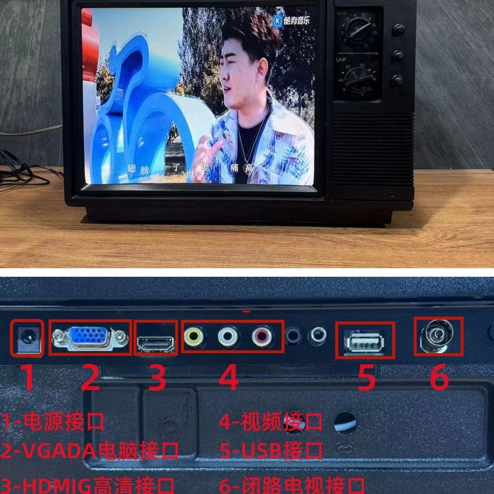 레트로 TV 송출 토이카메라 송출카메라 옛날 인테리어 물건 - 상세 이미지 4
