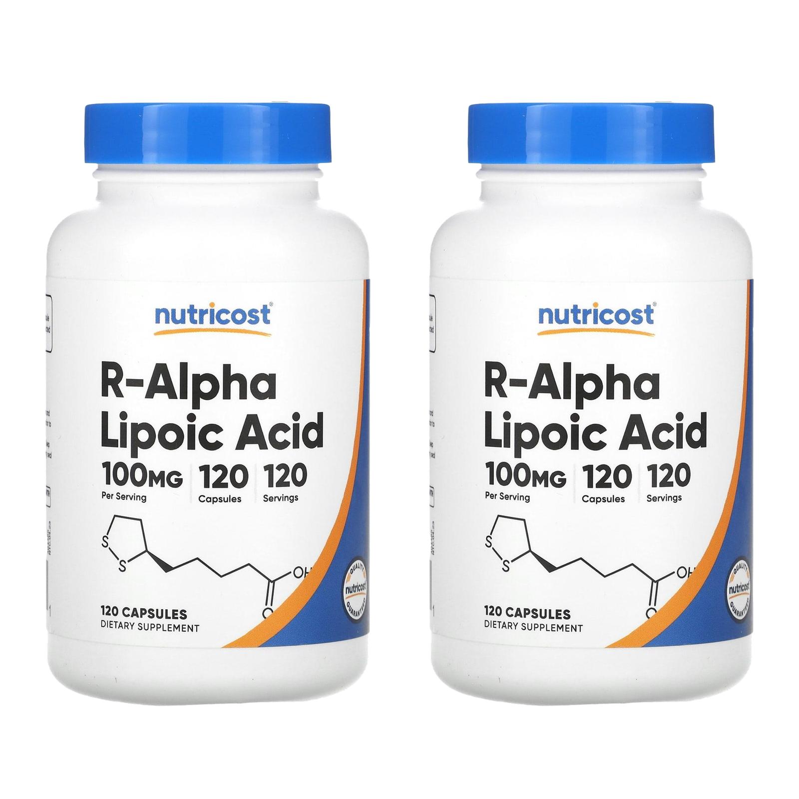 뉴트리코스트 R 알파리포산 100mg ALA 120정 (2개) - 상품 이미지