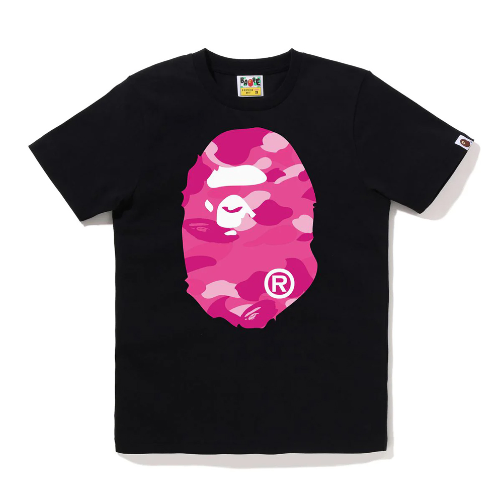베이프 우먼즈 반팔티 COLOR CAMO BIG APE HEAD TEE 1L80-210-017 - 상세 이미지 2