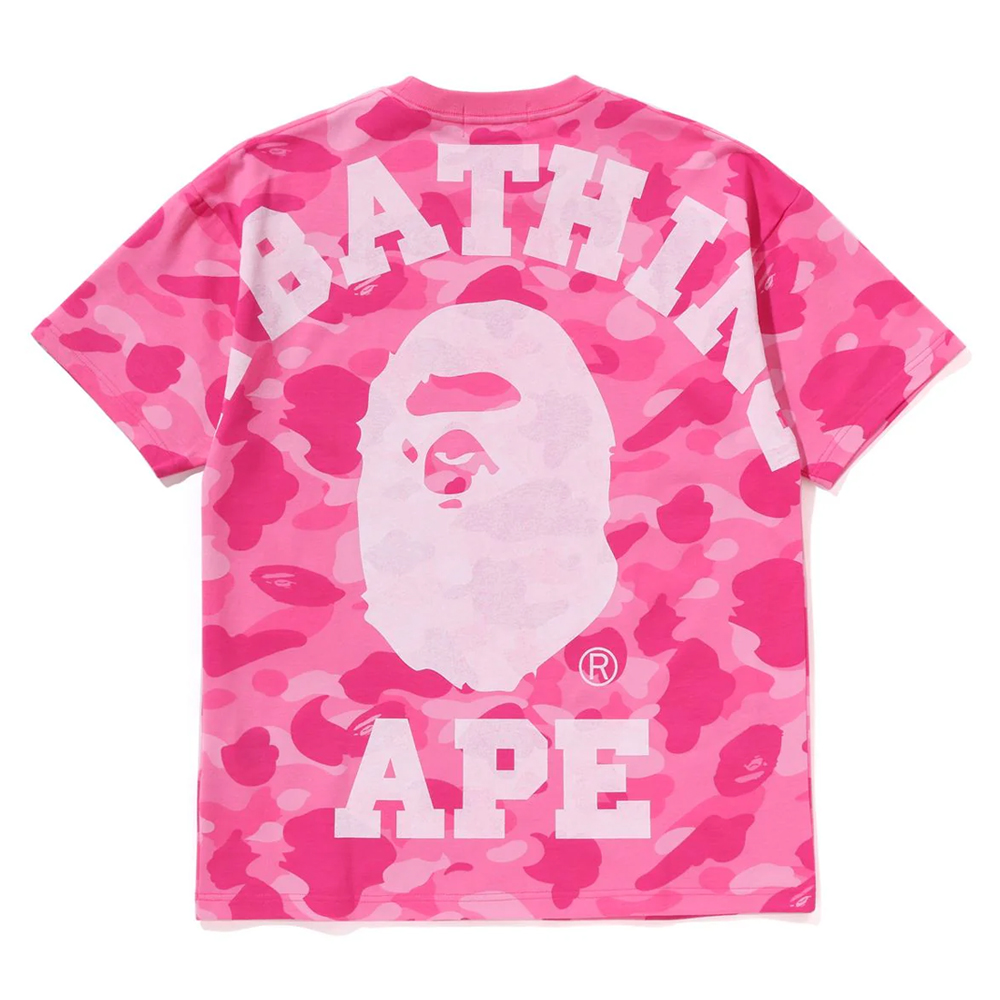 베이프 우먼즈 반팔티 COLOR CAMO BIG COLLEGE TEE 1L80-209-004 - 상세 이미지 4