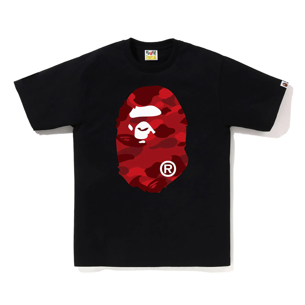 베이프 반팔티 COLOR CAMO BIG APE HEAD TEE 1L80-110-017 - 상세 이미지 2