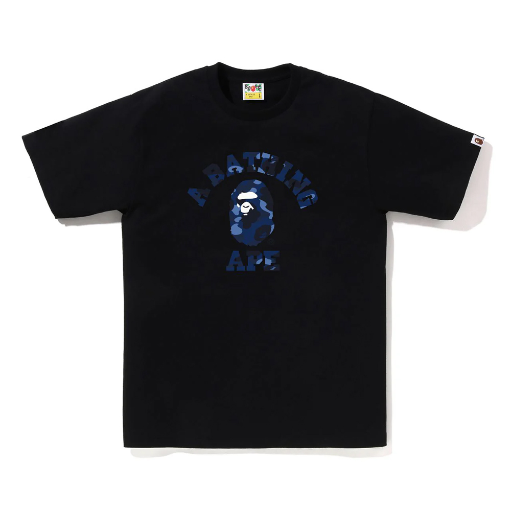 베이프 반팔티 COLOR CAMO COLLEGE TEE 1L80-110-016 - 상품 이미지