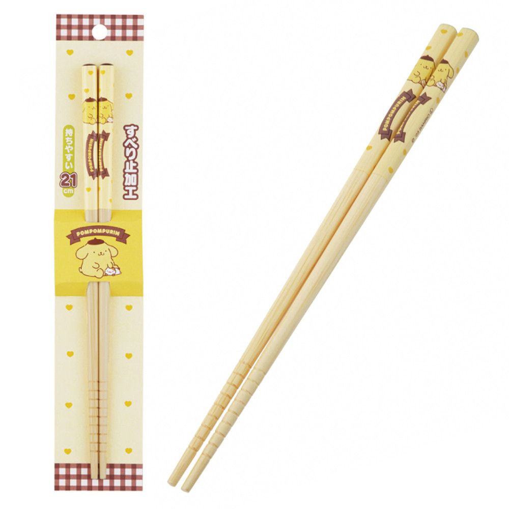 캐릭터젓가락 폼폼푸린 나무 젓가락 21cm - 상품 이미지