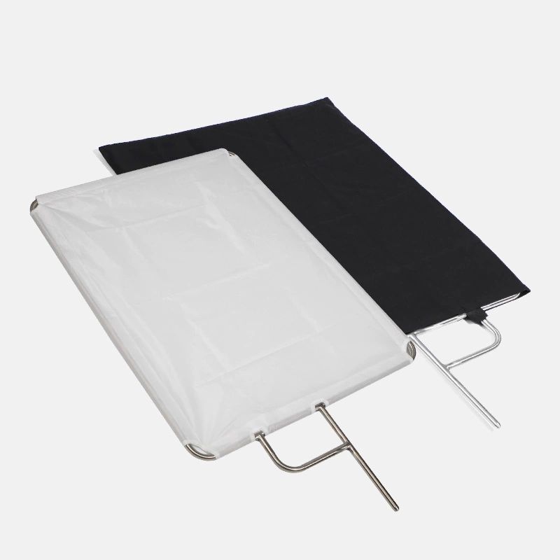 촬영 대형 스크린 배경판 사진 백색 방송 조명판 75x90cm 프레임+부드러운 빛 깃판 - 상세 이미지 2