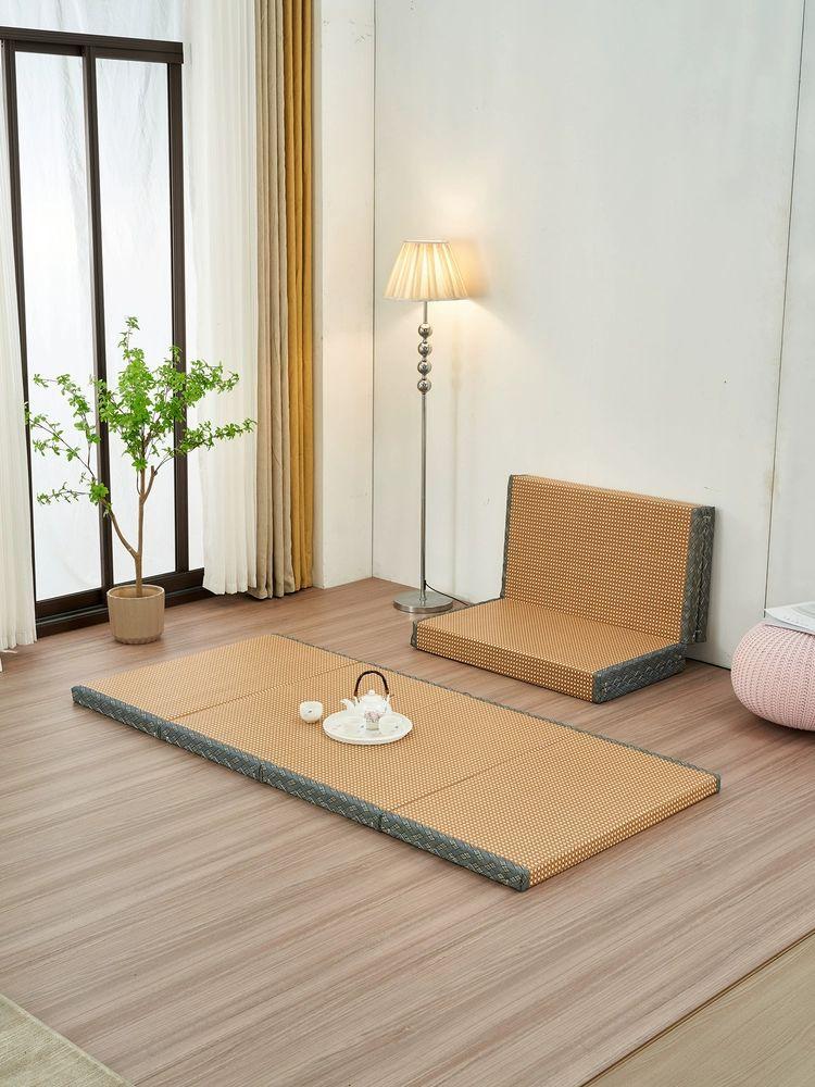 일본식 다다미 매트 주택 원목색 거실 사계절 대형 펜션 120x200 두께 5cm 4단 - 상세 이미지 2