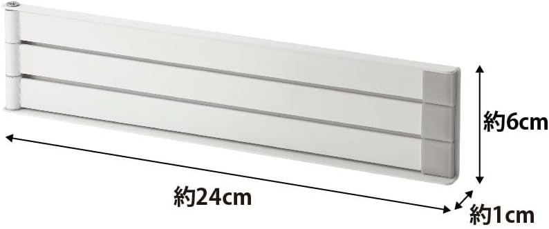 야마자키 마그넷 자석식 행주 수건걸이 화이트 24cm 주방수납 - 상세 이미지 3